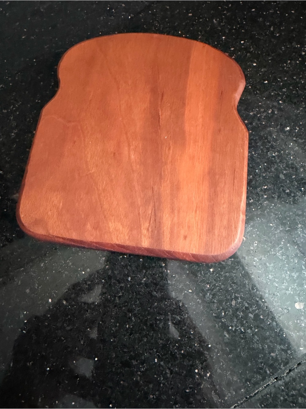 Wooden Slice of Bread Solid Mini Cutting Board - Picture 4 of 7